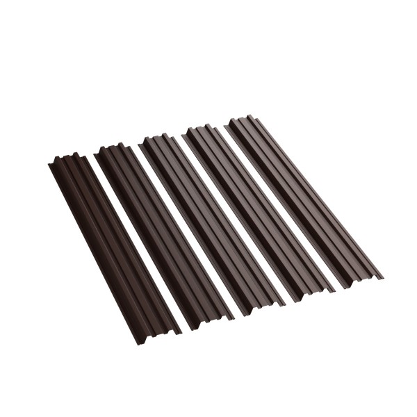 3D штакетник с прямым срезом NeoMatt_RR_32_